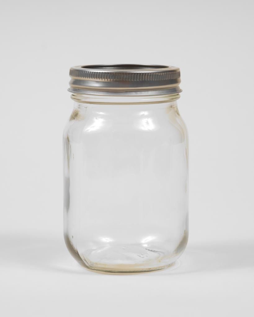 16 oz Clear Glass Mason Jar with Metal Closure (84/case)